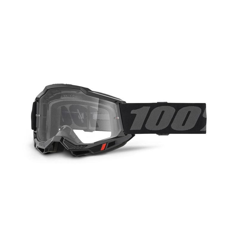 100% Accuri2 Goggles, Black, Clear Lens