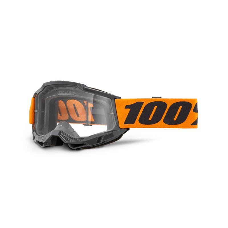 100% Accuri2 Goggles, Orange, Clear Lens