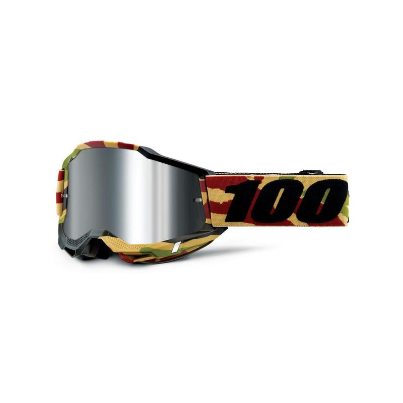100% Accuri2 Goggles, Mission, Silver Flash Mirror Lens