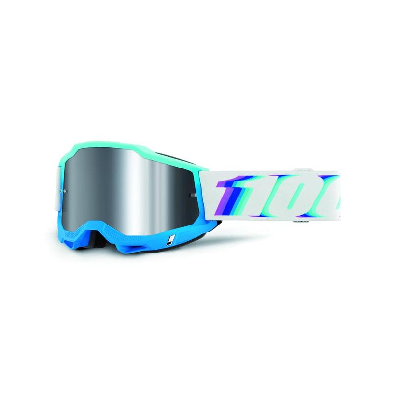 100% Accuri2 Goggles, Stamino, Silver Flash Mirror Lens