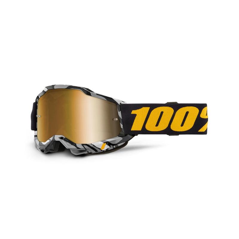 100% Accuri2 Goggles, Ambush, True Gold Mirror Lens