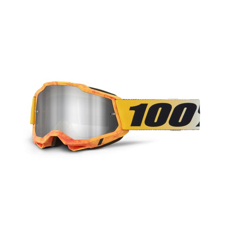 100% Accuri2 Goggles, Razza, Silver Mirror Lens