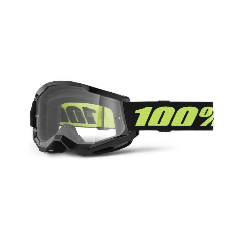 100% Strata2 Goggles, Solar Eclipse, Clear Lens