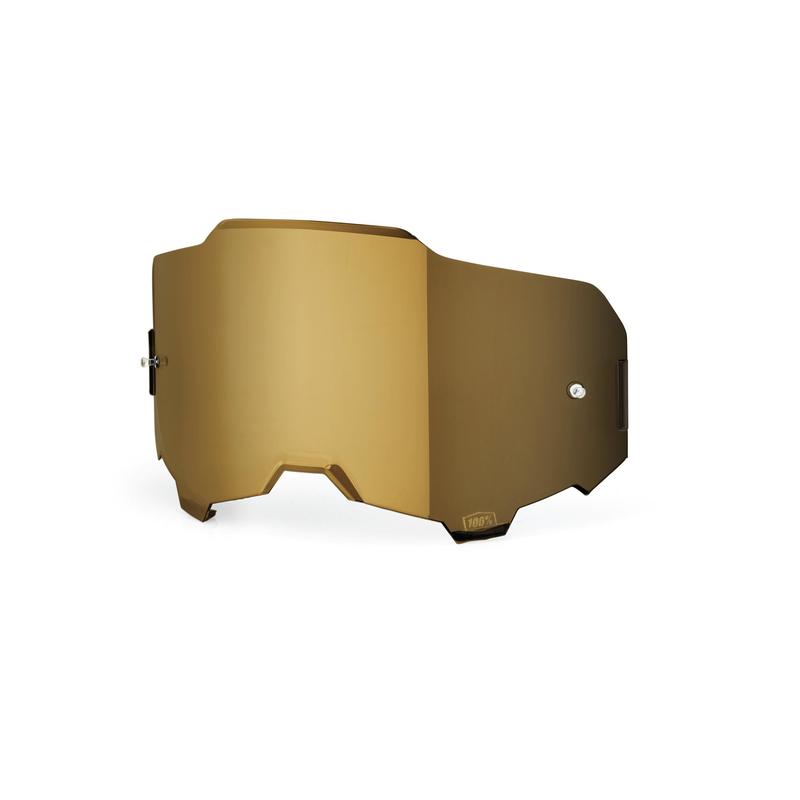 100% Replacement Armega Goggle Lens, True Gold Mirror