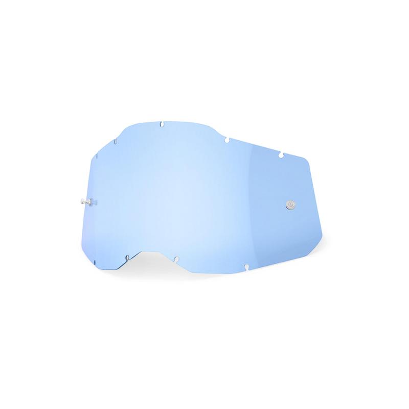 100% Replacement Goggle Lens, Racecraft2/Accuri2/Strata2, Blue