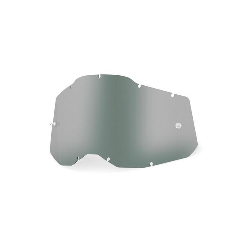 100% Replacement Goggle Lens, Racecraft2/Accuri2/Strata2, Smoke