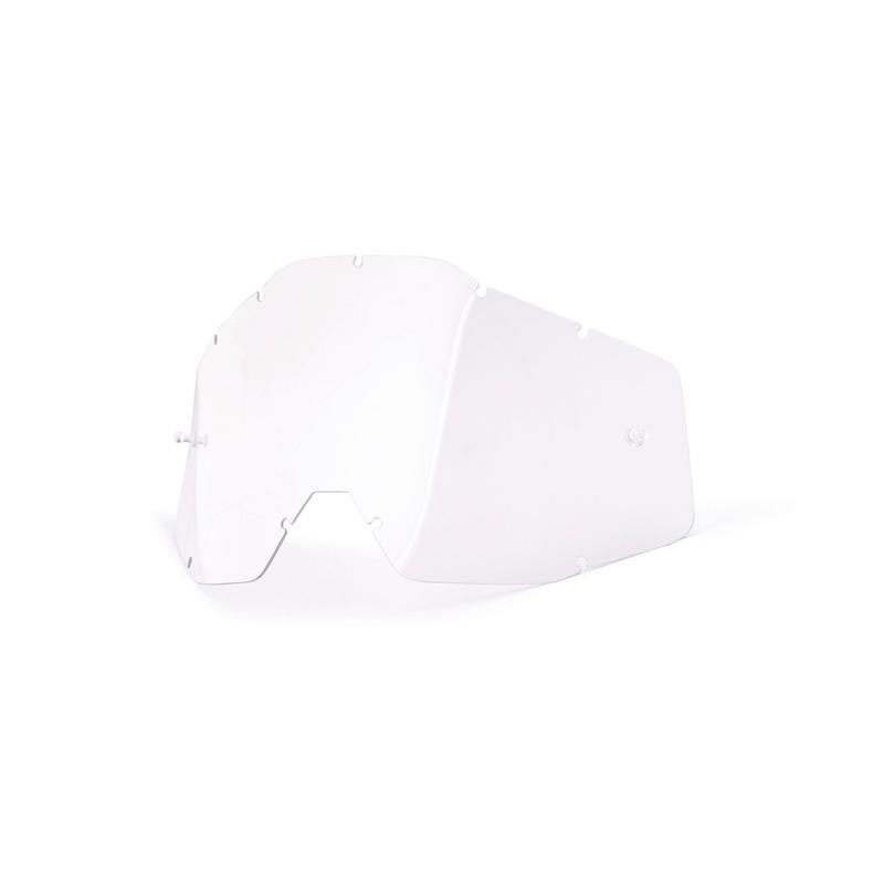 100% Replacement Goggle Lens, Racecraft1/Accuri1/Strata1, Clear