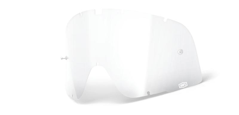 100% Replacement Goggle Lens, Youth/Junior Accuri1 and Strata1, Clear