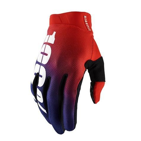 100% Ridefit Gloves, Korp, Small