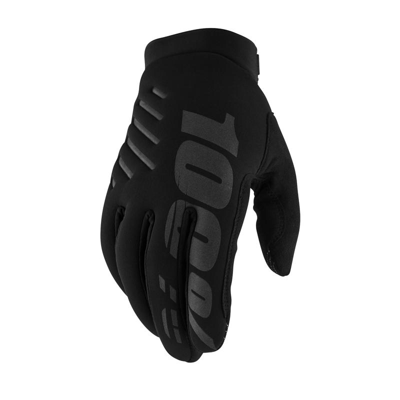 100% Brisker Cold Weather Gloves, Black, XX-Large (XXL)
