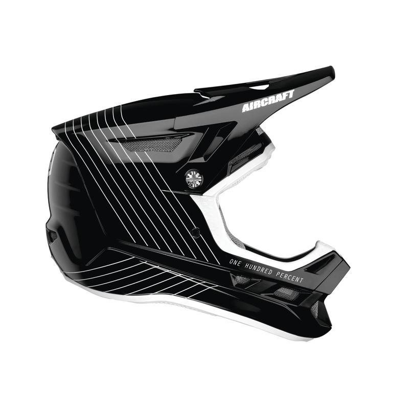 100% Aircraft Composite DH Helmet, Silo, Small