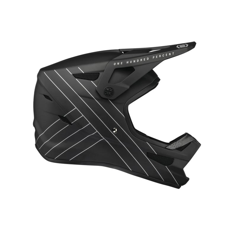100% Status DH/BMX Helmet, Black, Youth Medium