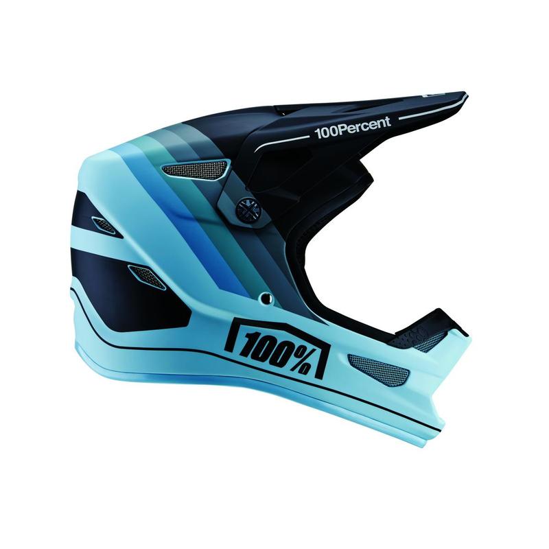 100% Status DH/BMX Helmet, Decline Grey, X-Large (XL)