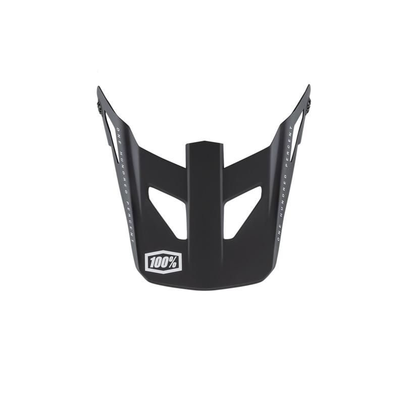100% Status Youth Helmet Visor Replacement, Black