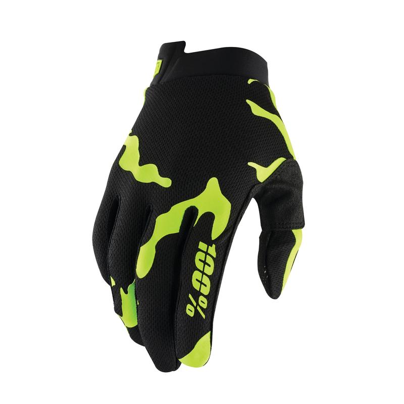 100% iTrack Gloves, Salamander, Medium