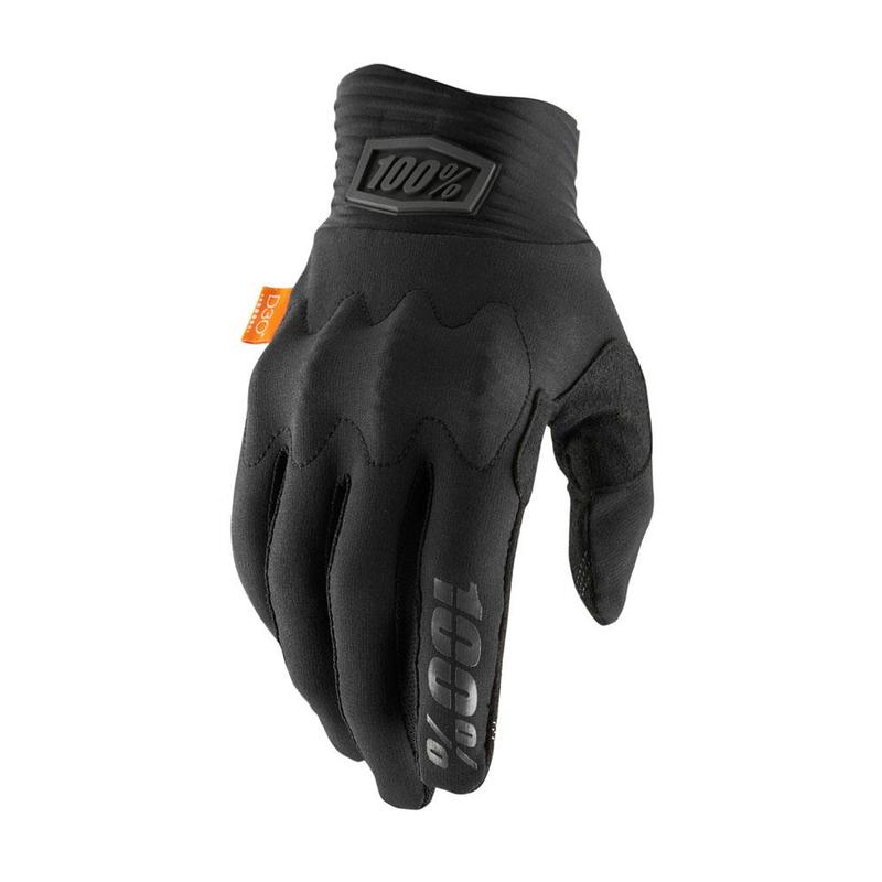 100% Cognito Gloves, Black, Small