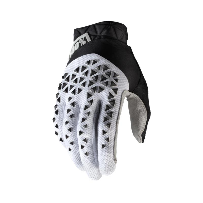 100% Geomatic Gloves, White, Large