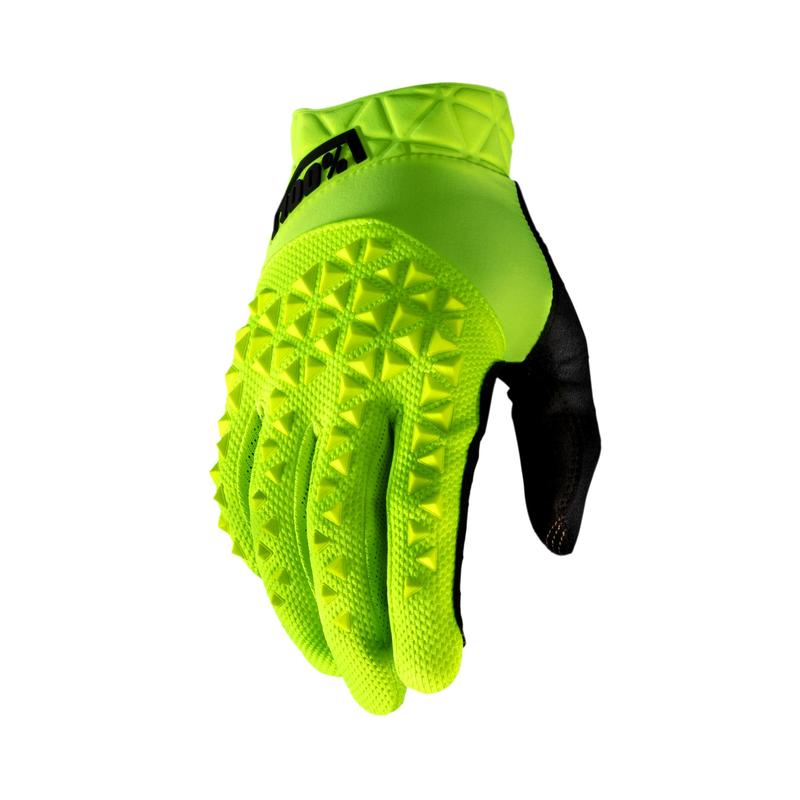 100% Geomatic Gloves, Fluo Yellow, Small