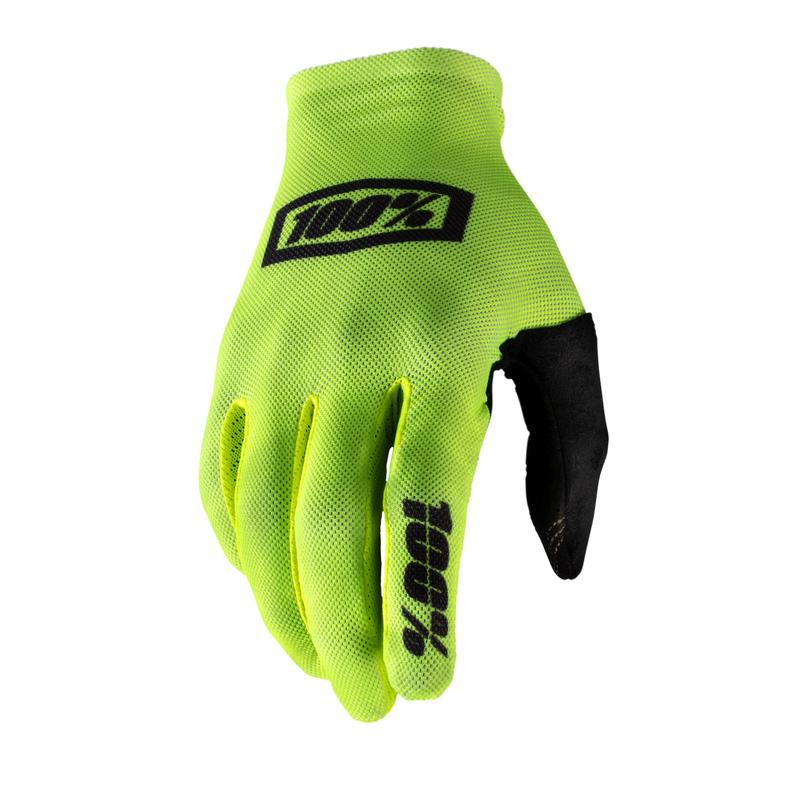 100% Celium Gloves, Fluo Yellow/Black, Small