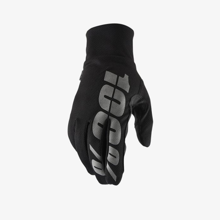 100% Hydromatic Waterproof Gloves, Black, Small