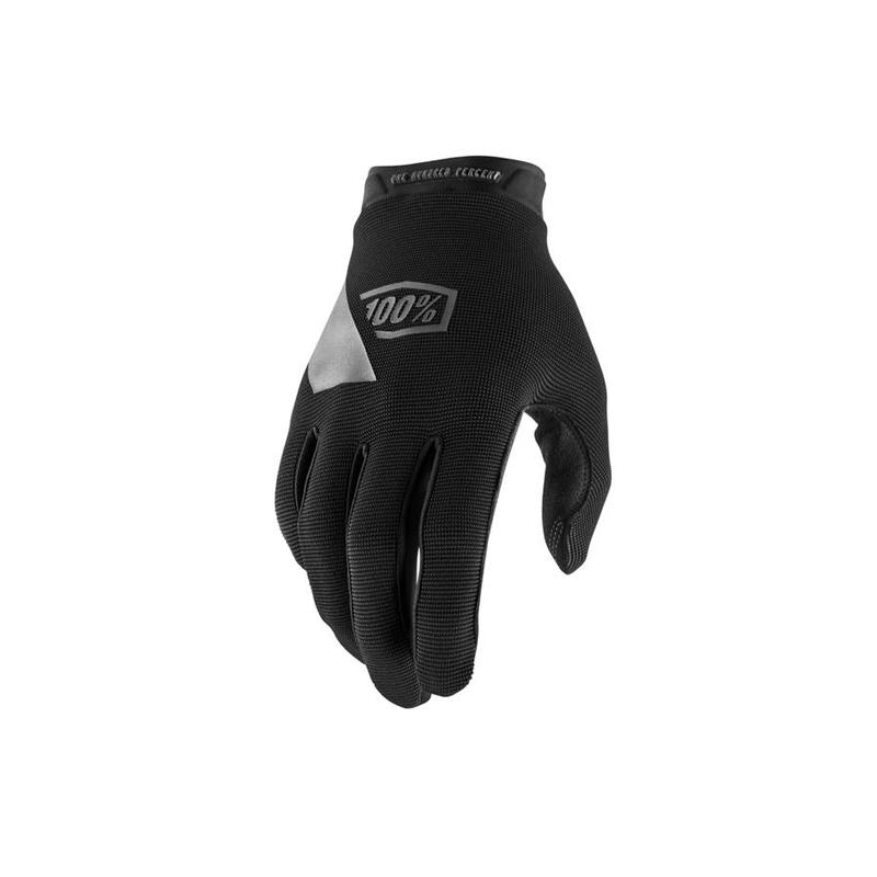 100% RideCamp Gloves, Black, Youth X-Large (XL)