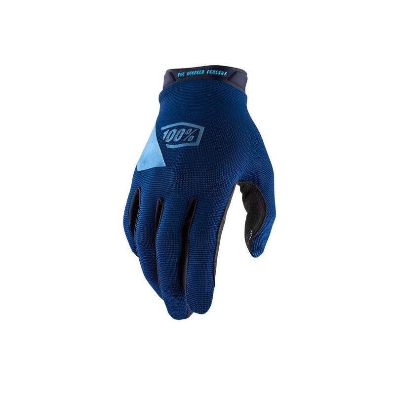 100% RideCamp Gloves, Navy/Slate Blue, Small