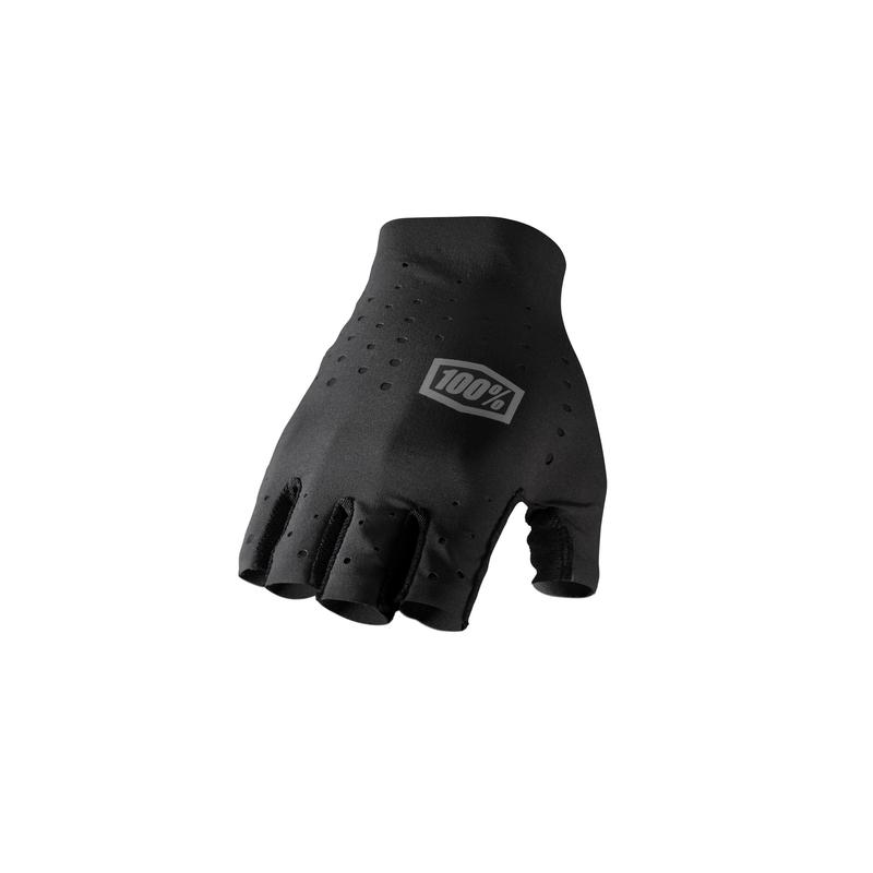 100% Sling SF (Short Finger) Gloves, Black, Large