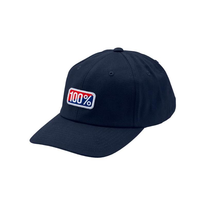100% SELECT Dad Hat, Navy, One Size