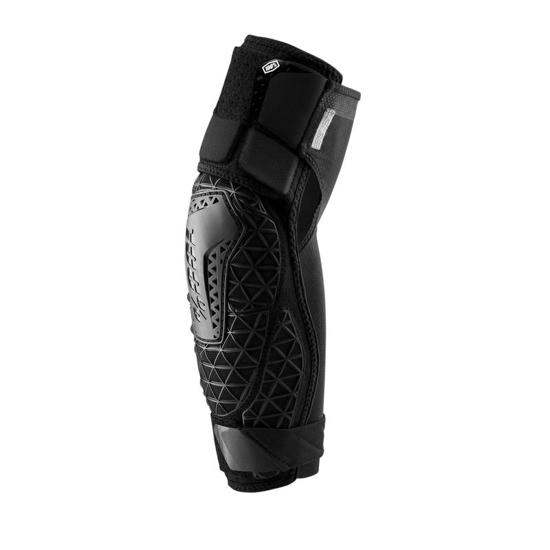 100% Surpass Elbow Pads/Armour, Black, Large