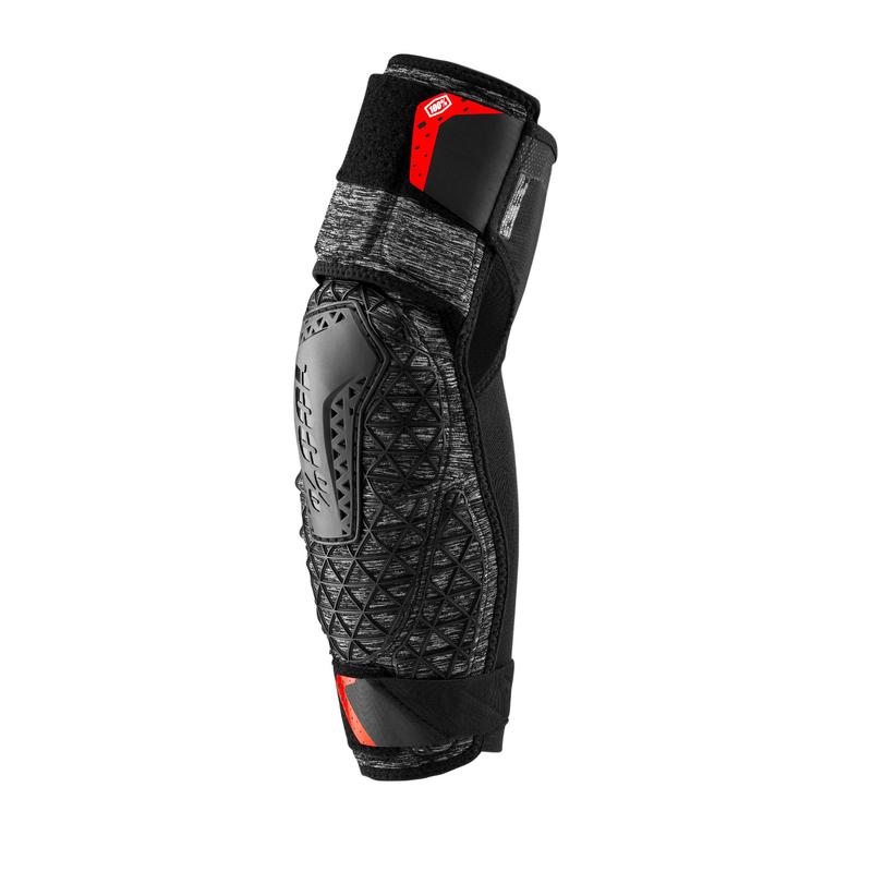 100% Surpass Elbow Pads/Armour, Heather Grey, Medium