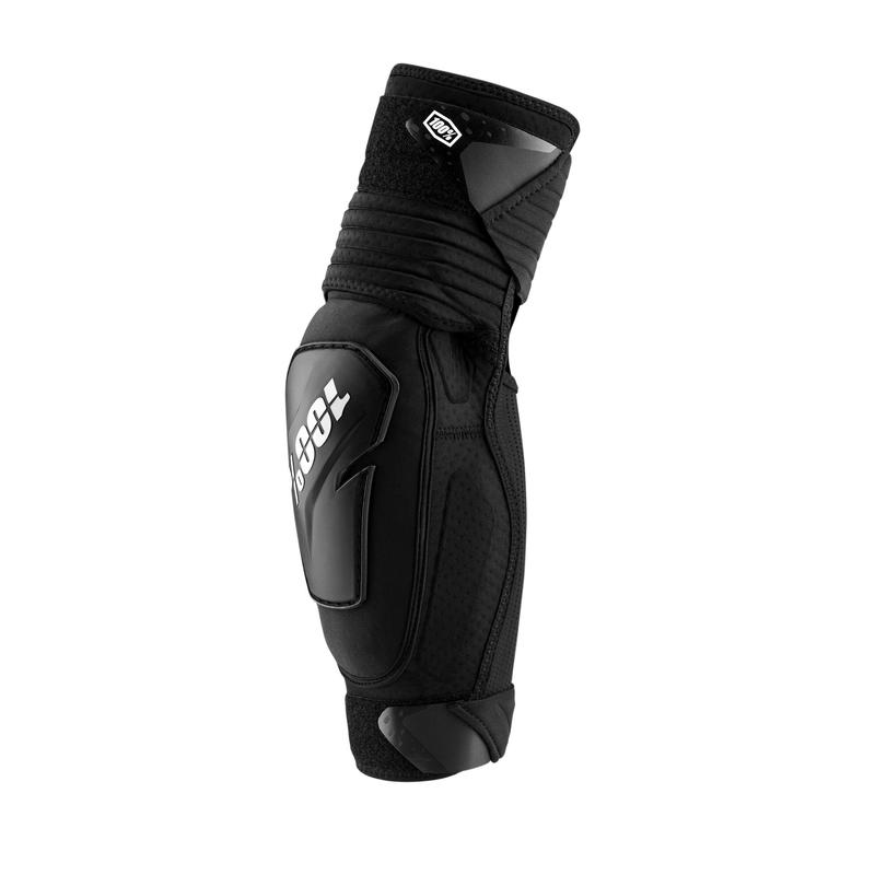 100% Fortis Elbow Pads/Armour, Black, Small/Medium (S/M)