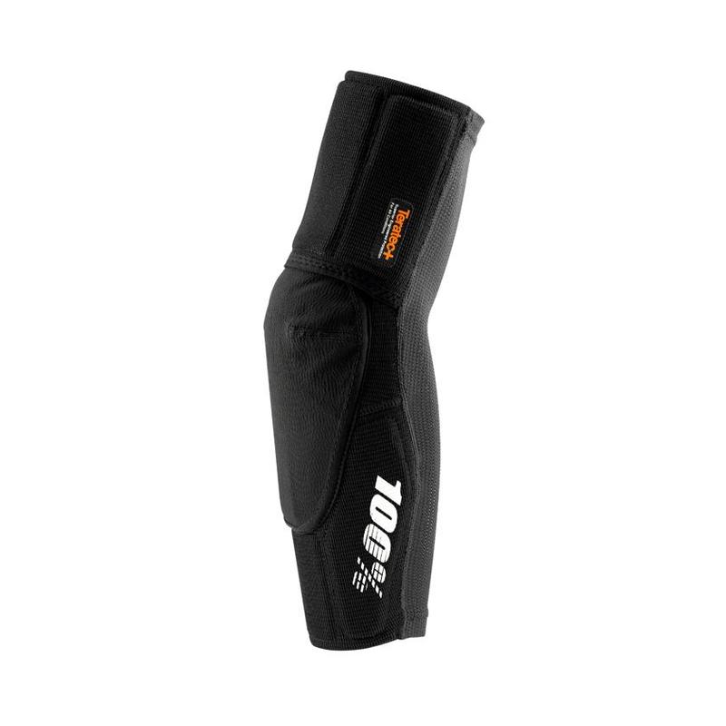 100% Teratec+ Elbow Pads, Black, Large
