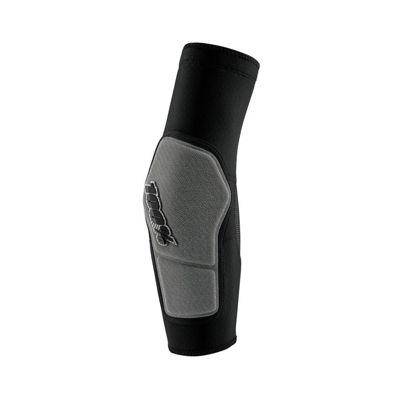 100% RideCamp Elbow Pads/Armour, Black/Grey, X-Large (XL)