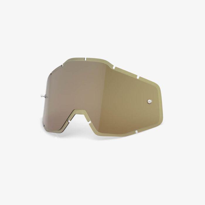 100% Replacement Injected Goggle Lens for Racecraft Plus/Racecraft1/Accuri1/Strata1, HD Olive
