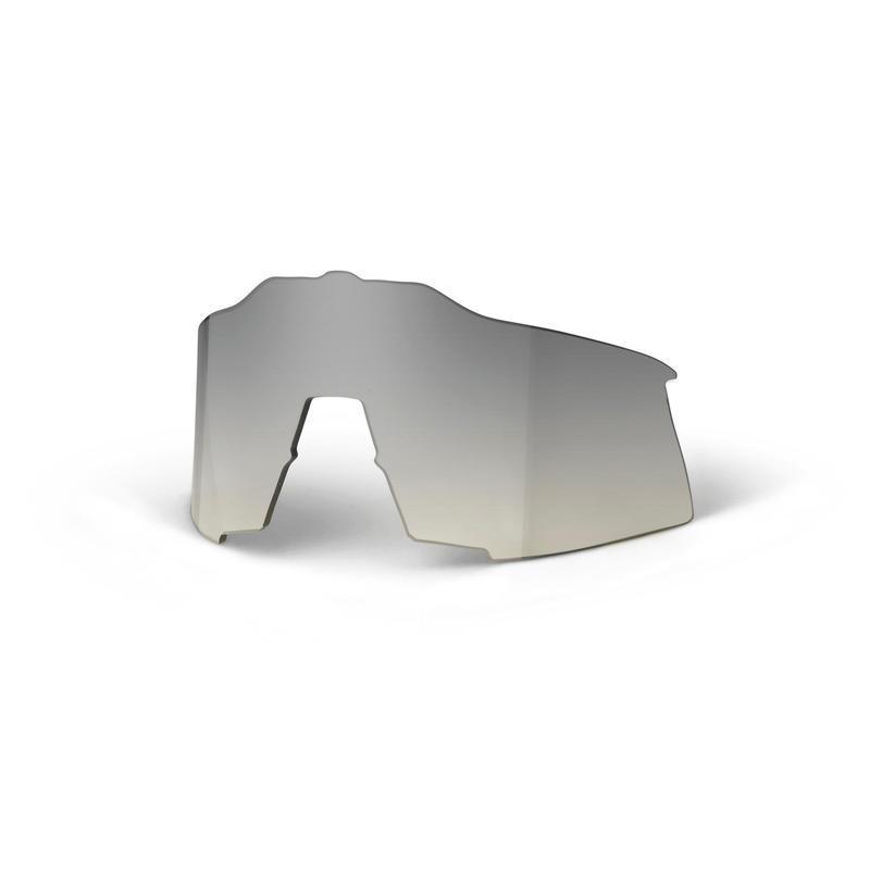 100% SpeedCraft Replacement Lens, Low-light Yellow Silver Mirror