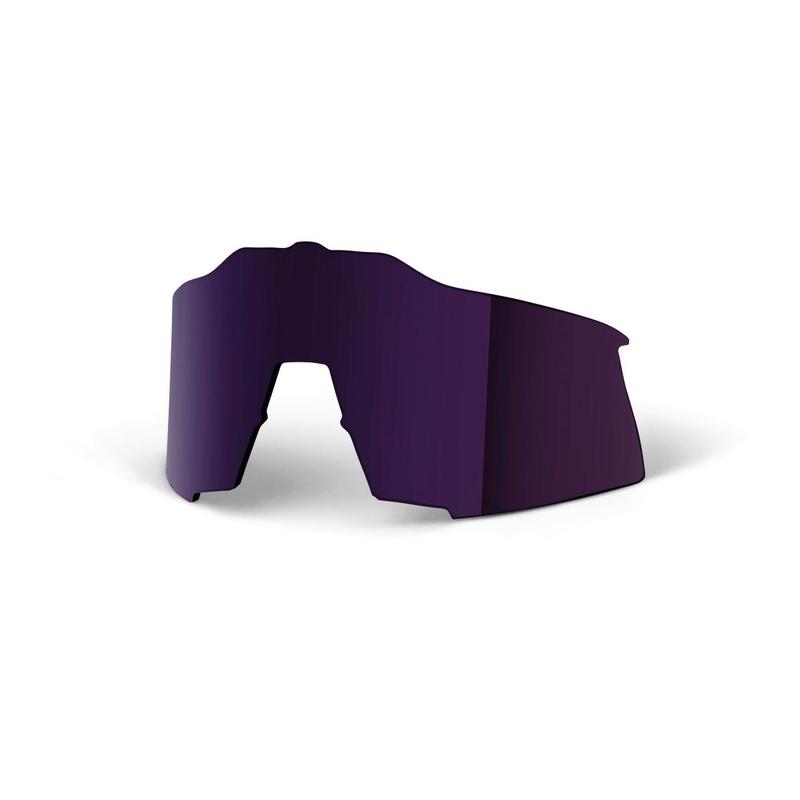 100% SpeedCraft Replacement Lens, Dark Purple