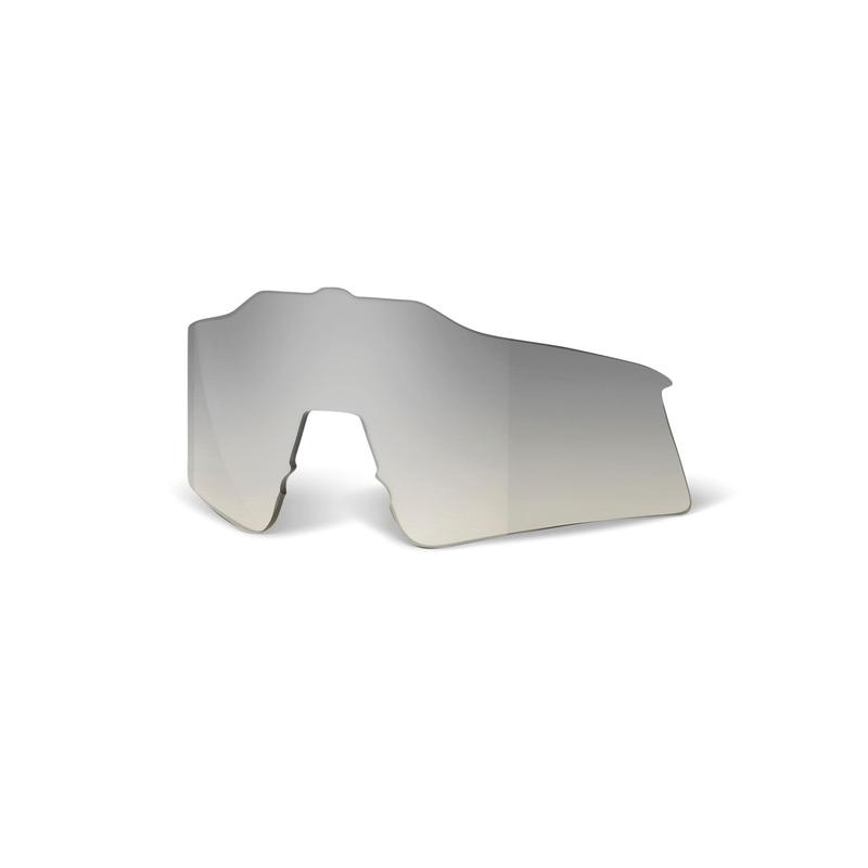 100% SpeedCraft SL Replacement Lens, Low-light Yellow Silver Mirror