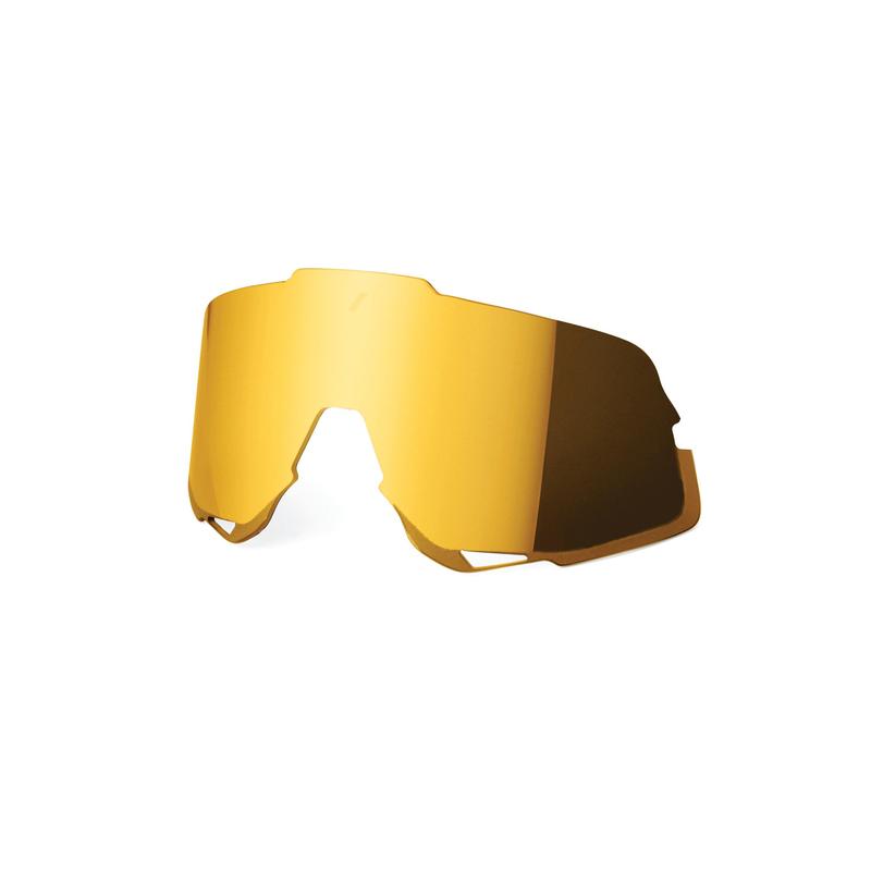 100% Glendale Replacement Lens, Flash Gold Mirror