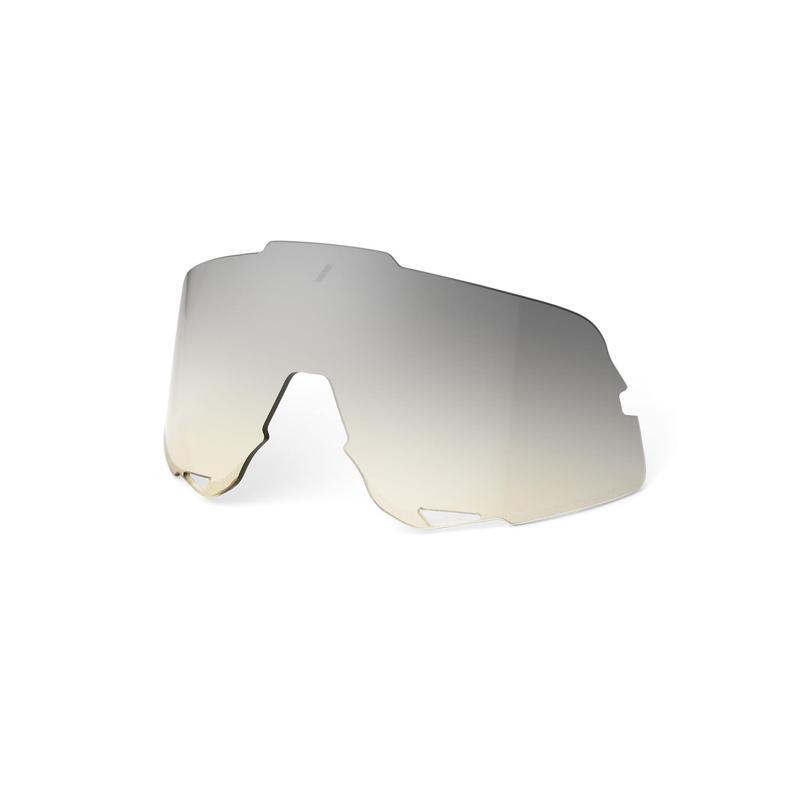 100% Glendale Replacement Lens, Low-light Yellow Silver Mirror