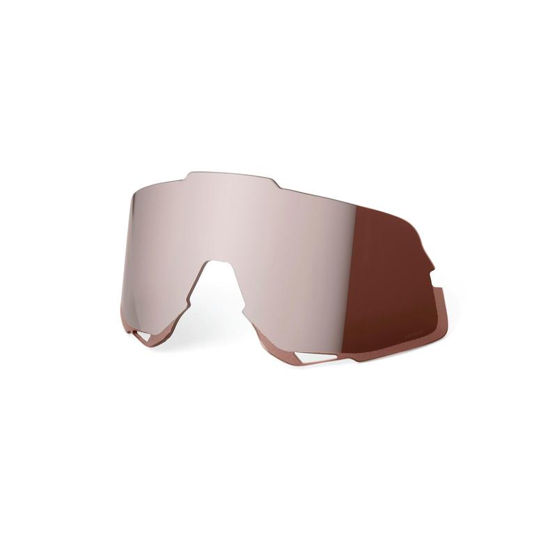 100% Glendale Replacement Lens, HiPER Crimson Silver Mirror