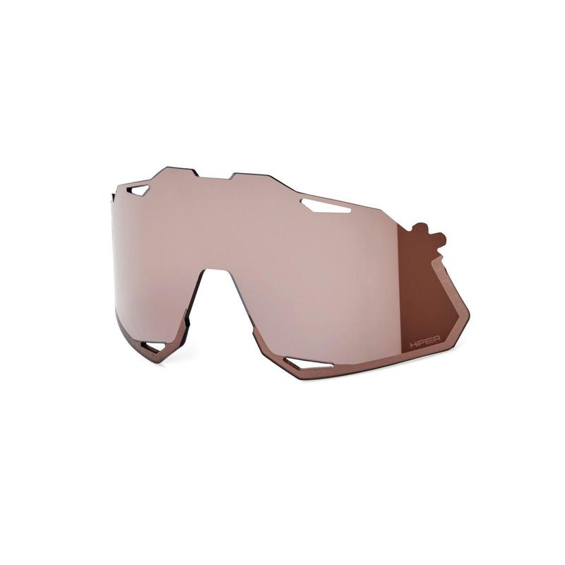 100% Hypercraft XS Replacement Lens, HiPER Crimson Silver Mirror