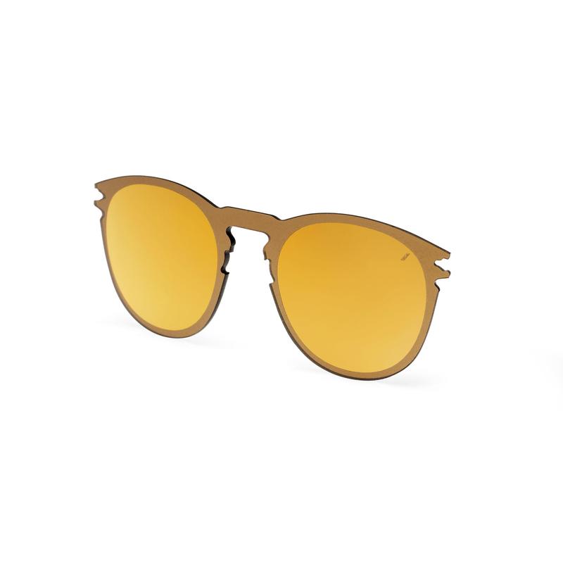 100% Legere Round Replacement Lens, Bronze Multilayer Mirror