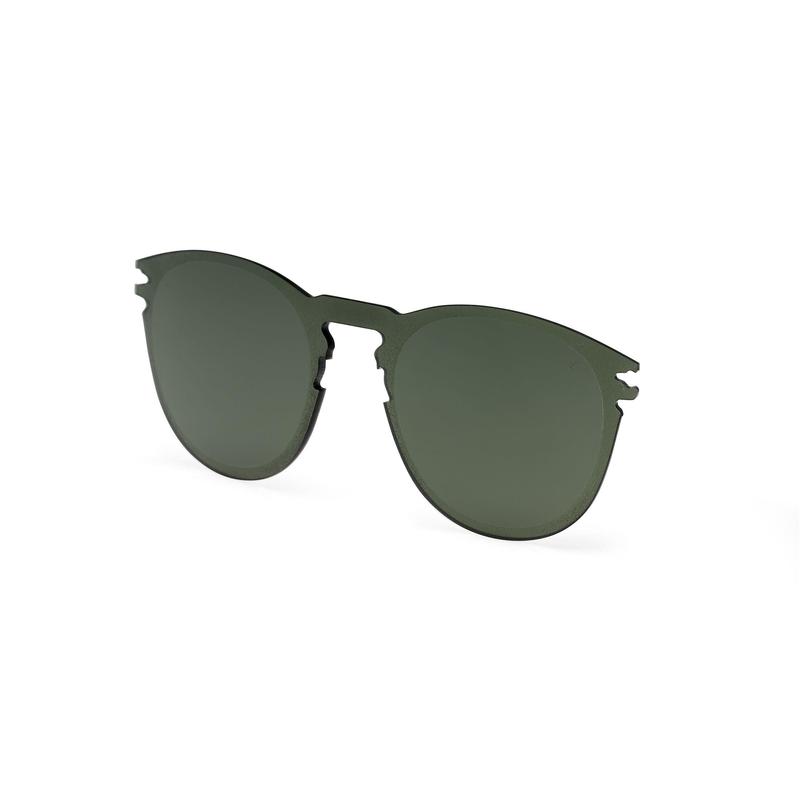 100% Legere Round Replacement Lens, Grey Green