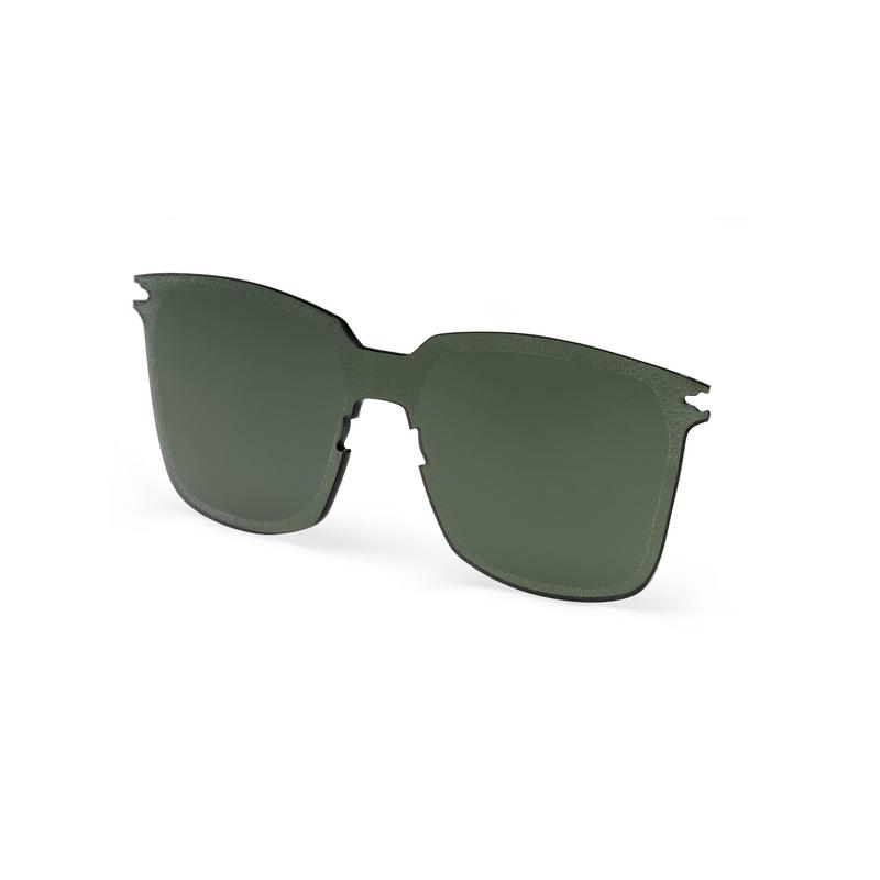 100% Legere Square Replacement Lens, Grey Green