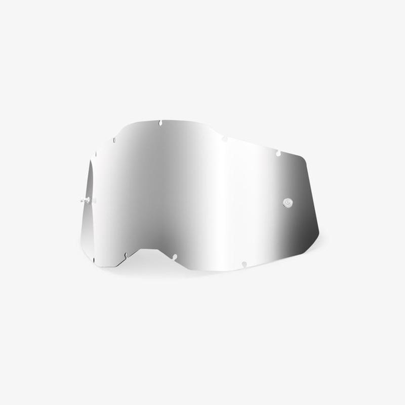 100% Replacement Goggle Lens for Youth Accuri2 and Youth Strata2, Mirror Silver