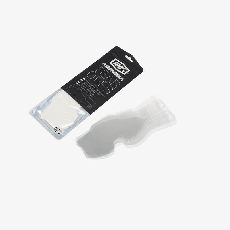 100% Armega Perimeter Laminated Goggle Tear-Offs, 2x 7 Pack