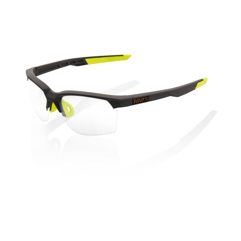 100% Sportcoupe Sunglasses, Soft Tact Cool Grey frame - Photochromic Lens
