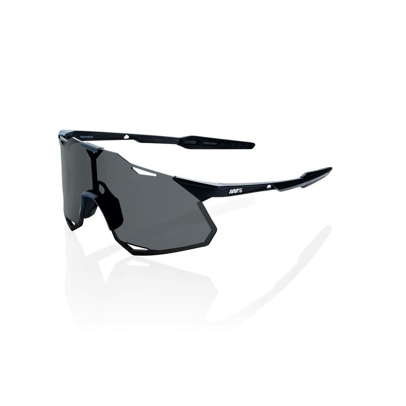 100% Hypercraft XS Sunglasses, Matte Black frame - Smoke Lens