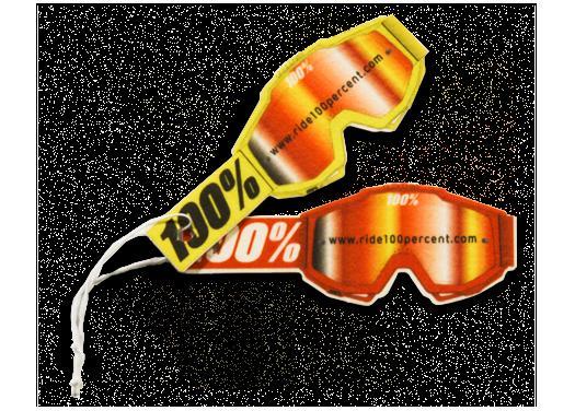 100% Goggle Air Freshener /each