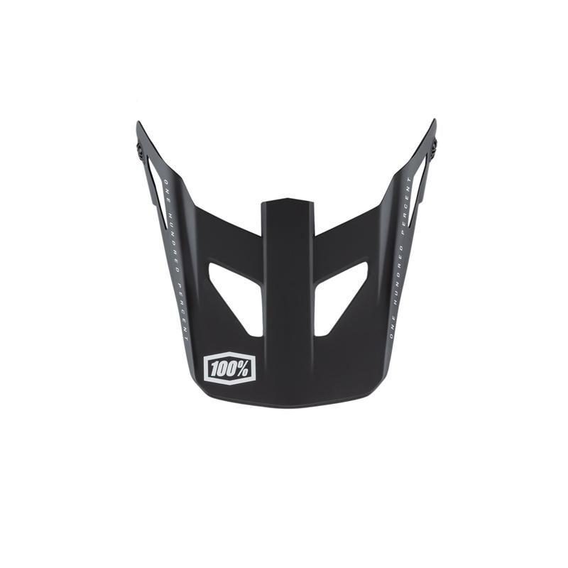 100% Status Helmet Visor Replacement, Essential Black